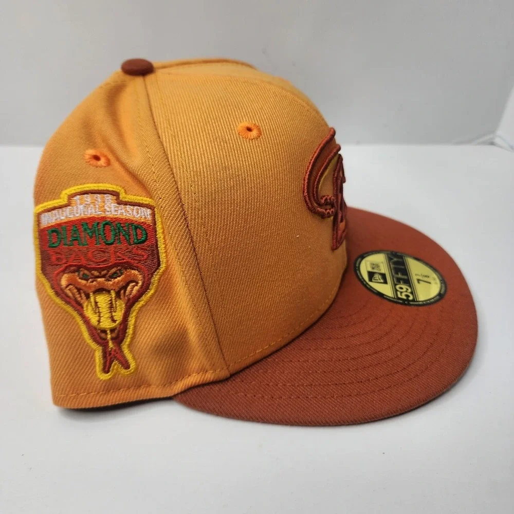 Arizona Diamondbacks New Era 59fifty 1998 Inaugural Season Patch 7 7/8 Hat NEW